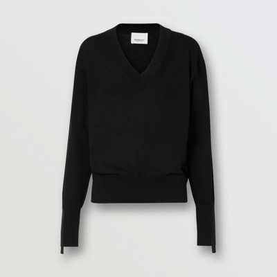 merino wool black sweater