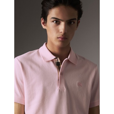 burberry pique polo shirt