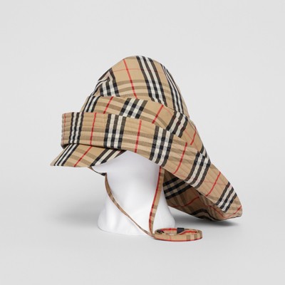 burberry vintage check hat