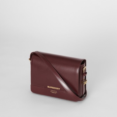 Small Leather Grace Bag in Oxblood 