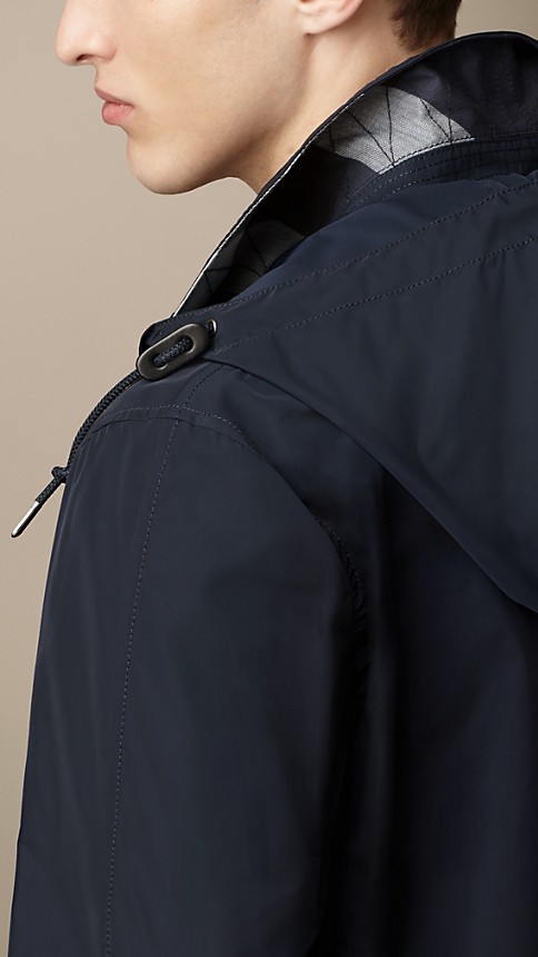 Technical Fabric Detachable Hood Jacket | Burberry