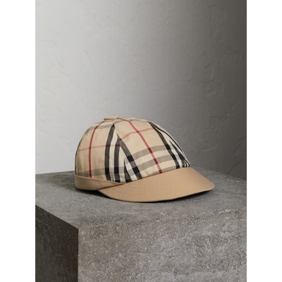 burberry print hat