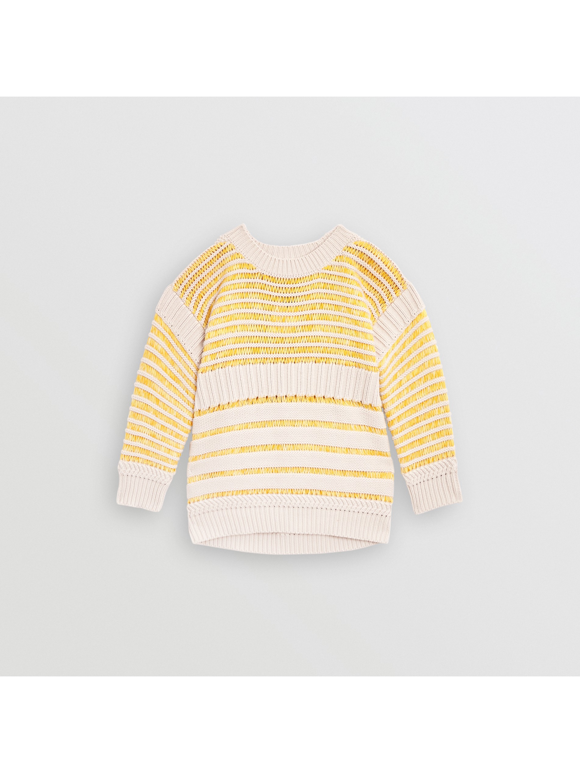 rib knit cotton sweater image01