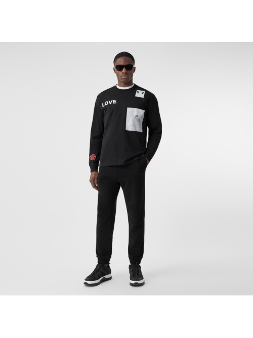 BURBERRY Long-sleeve Montage Pr