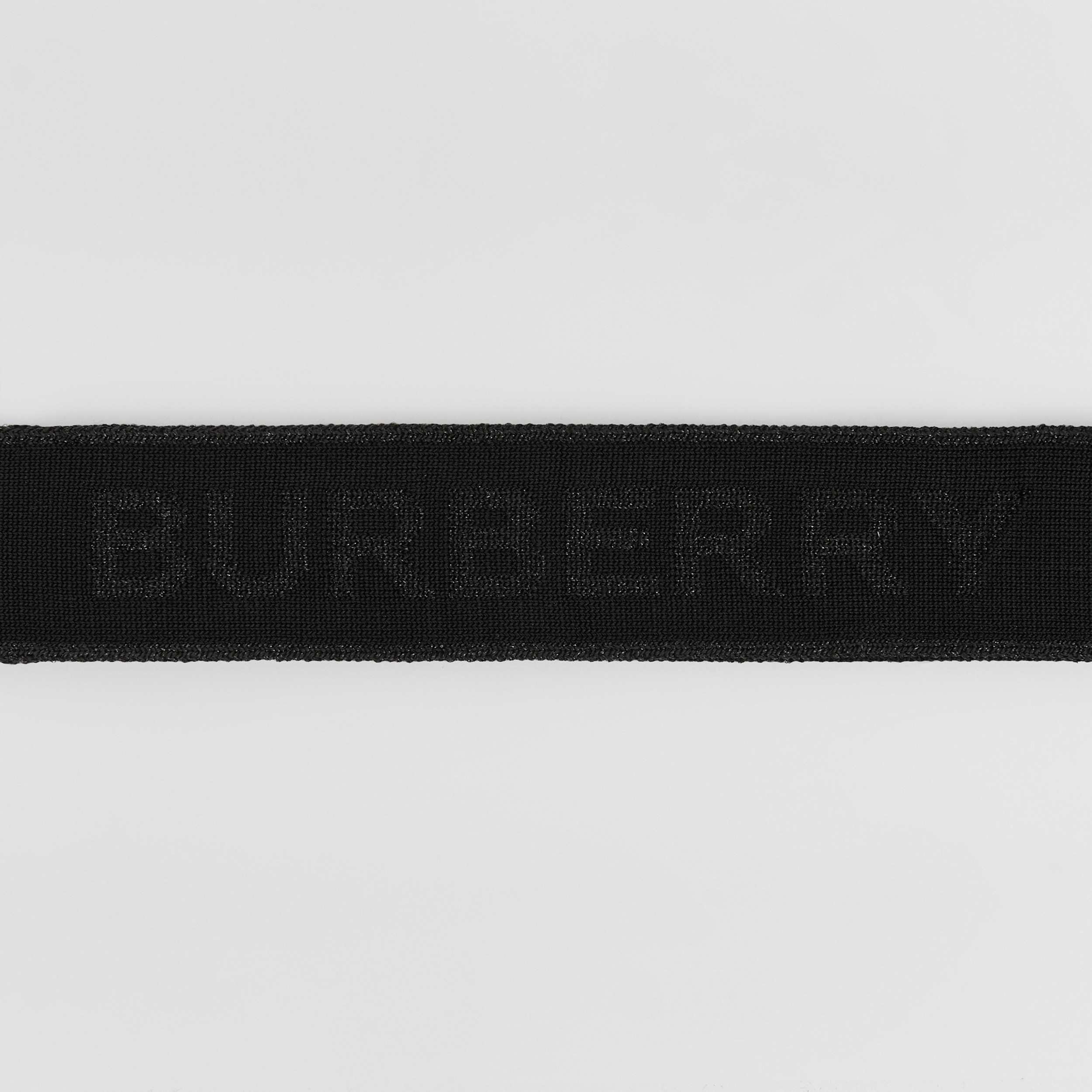 Logo Jacquard Headband in Black | Burberry® Official - 2