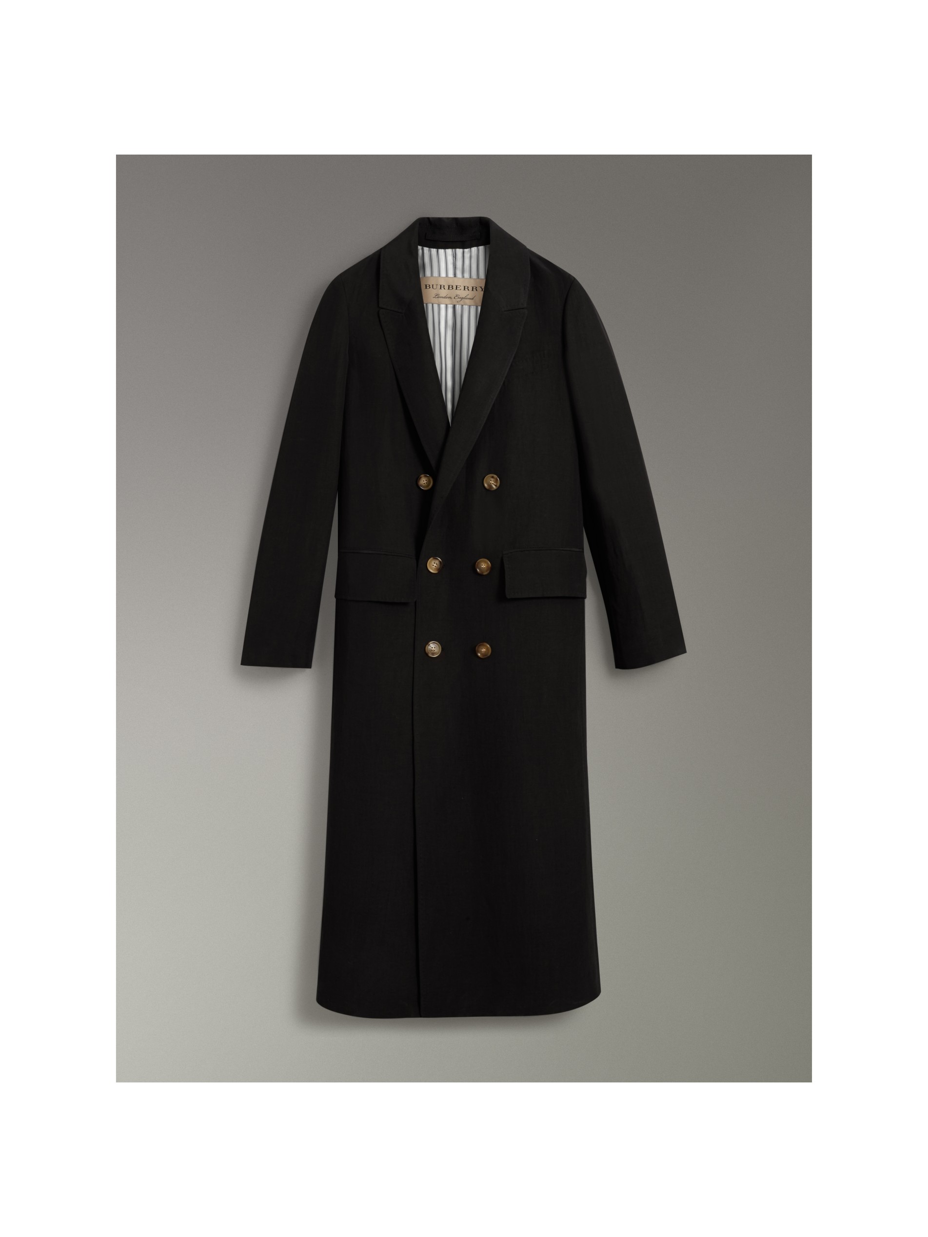 丝麻混纺量裁大衣 产品图片31