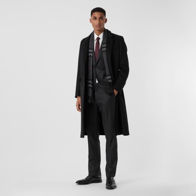 burberry scarf charcoal