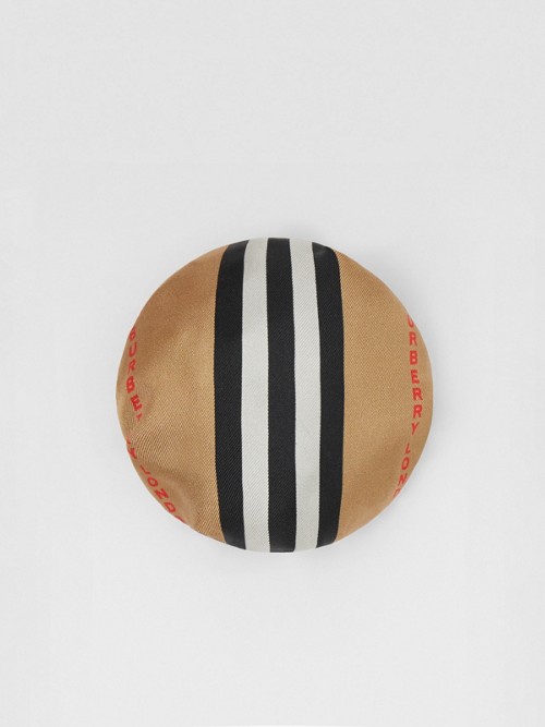 Burberry Accessories ICON STRIPE SILK CHIGNON COVER