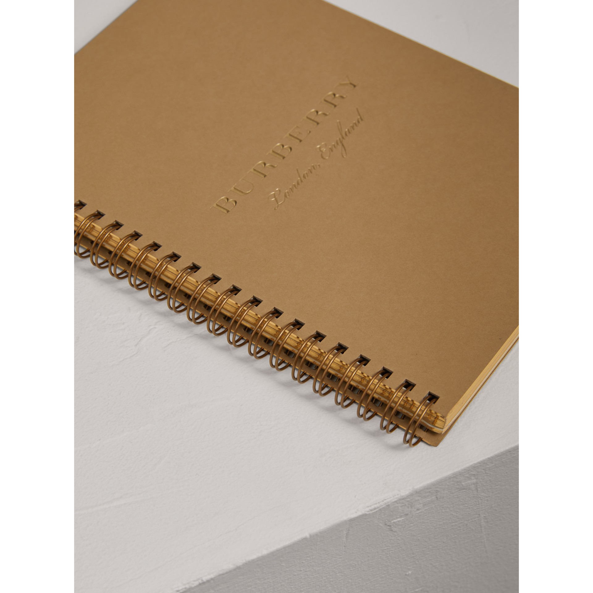A5 Notebook Refill in Honey Burberry United Kingdom