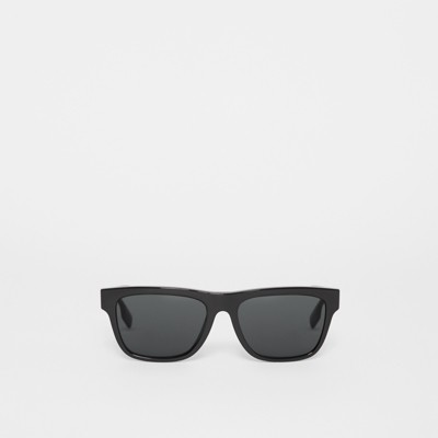 Square Frame Sunglasses in Black - Men 