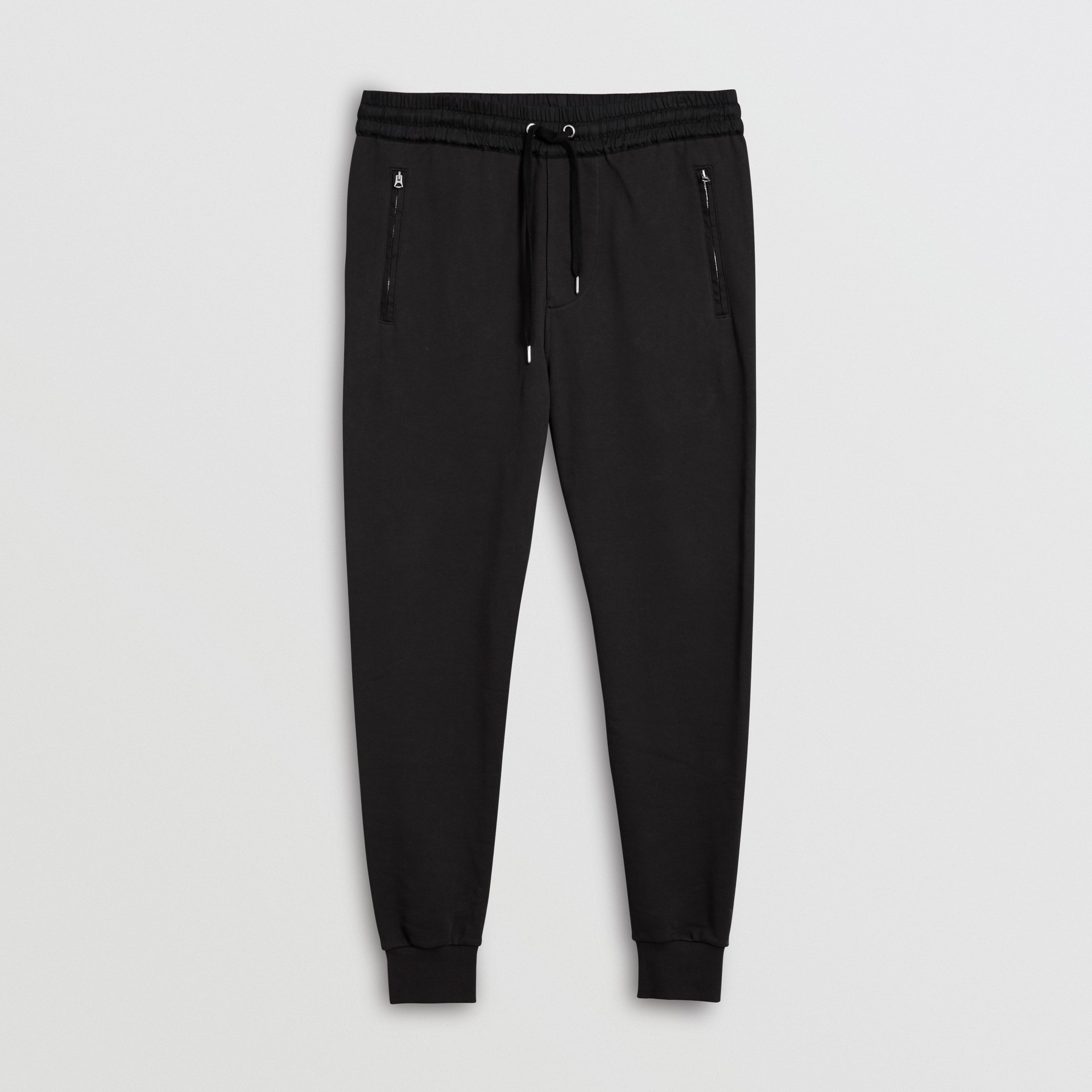 Cotton Sweatpants in Black - Men | Burberry United States