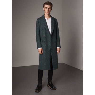 burberry mens double breasted wool coat