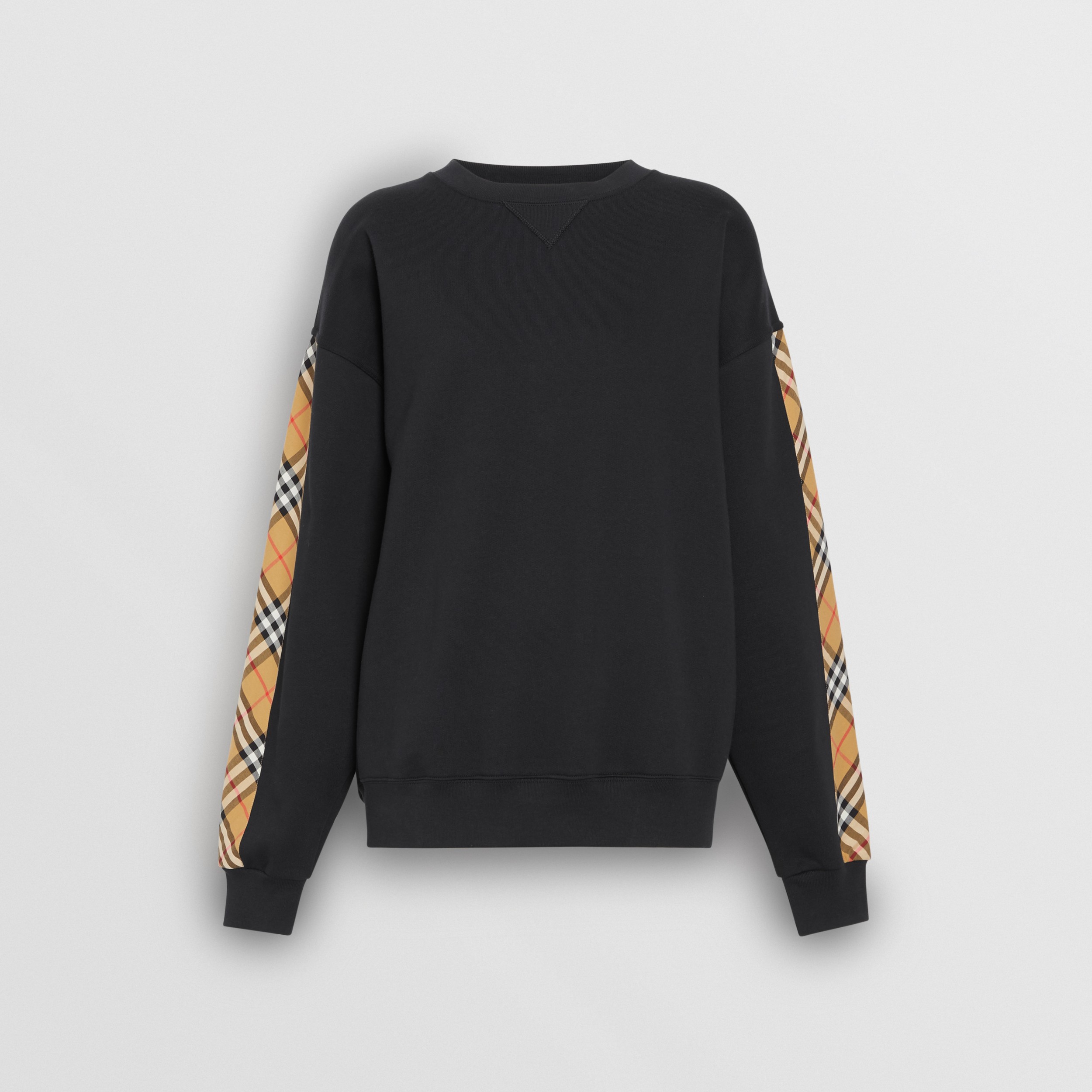 burberry vintage check sweatshirt