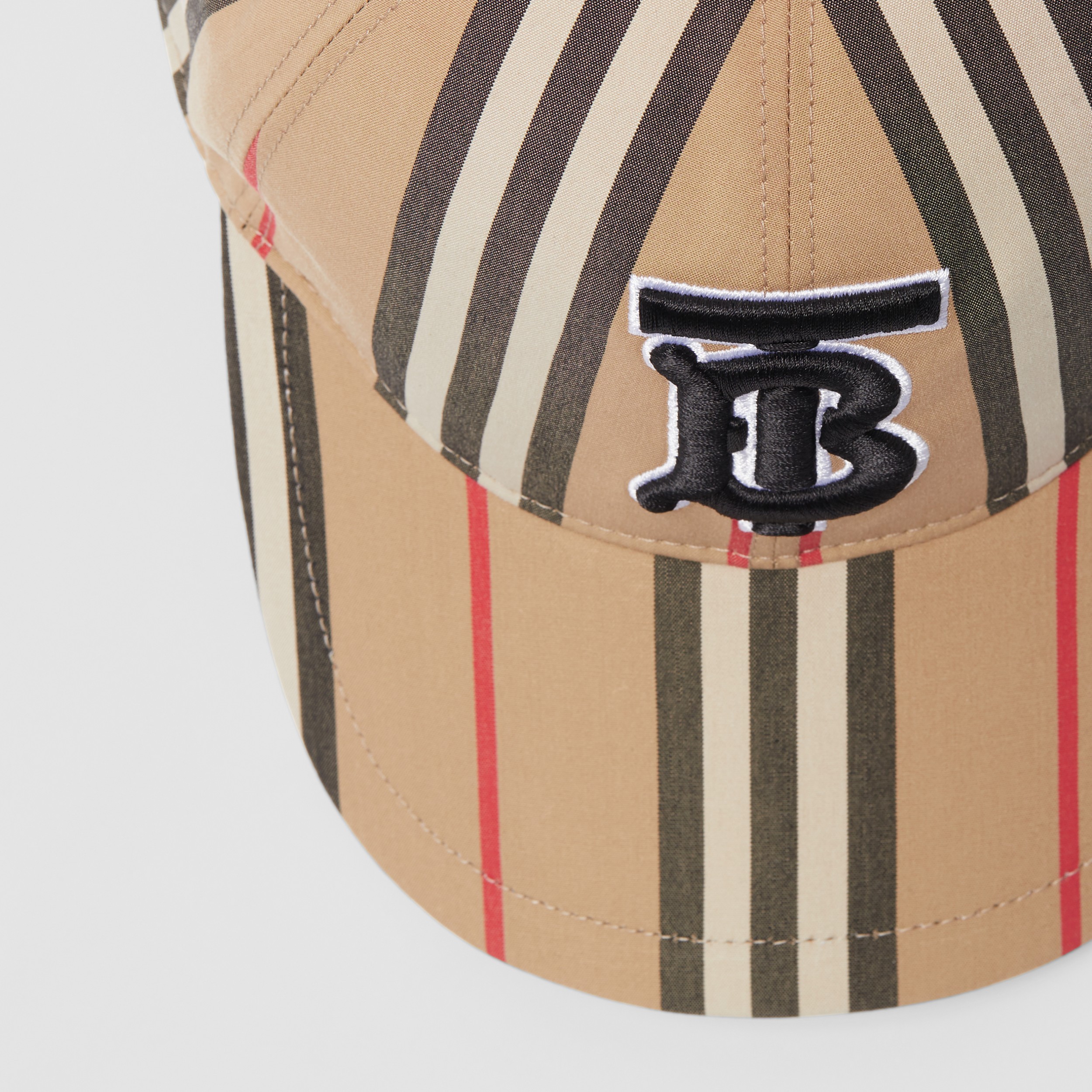 Casquette de baseball à rayures iconiques (Beige D'archive) | Site officiel Burberry® - 2