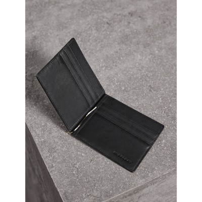 burberry clip wallet