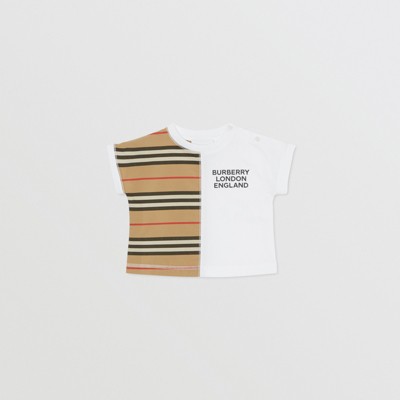 burberry icon stripe t shirt