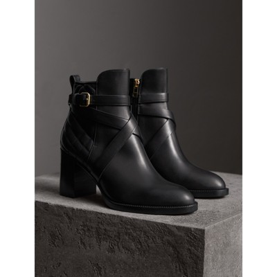 burberry quilted boots