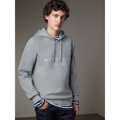 burberry gray hoodie