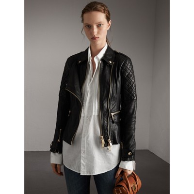 해외 / 정품 / 버버리 / BURBERRY 39762131 Biker Jacket - Fioritto