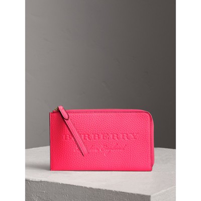 burberry wallet pink