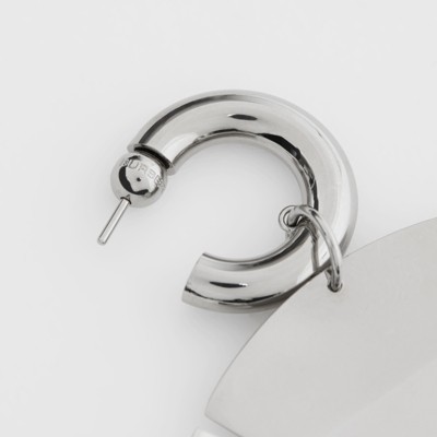 burberry hoop earrings