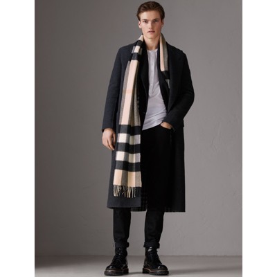 burberry scarf for men on sale