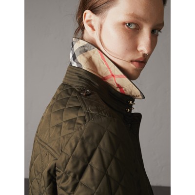 burberry olive jacket