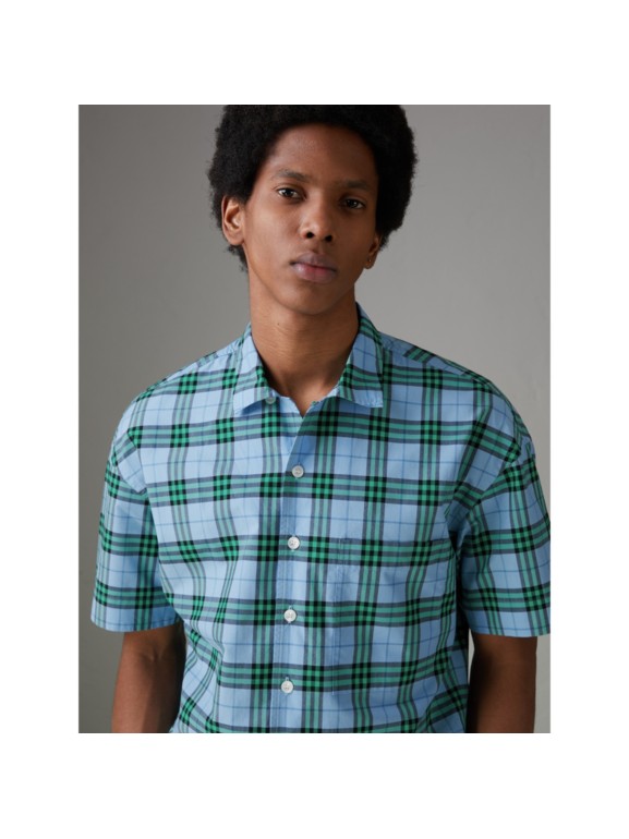 mens short sleeve burberry shirts