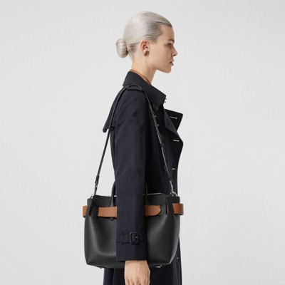 The Small Leather Triple Stud Belt Bag 