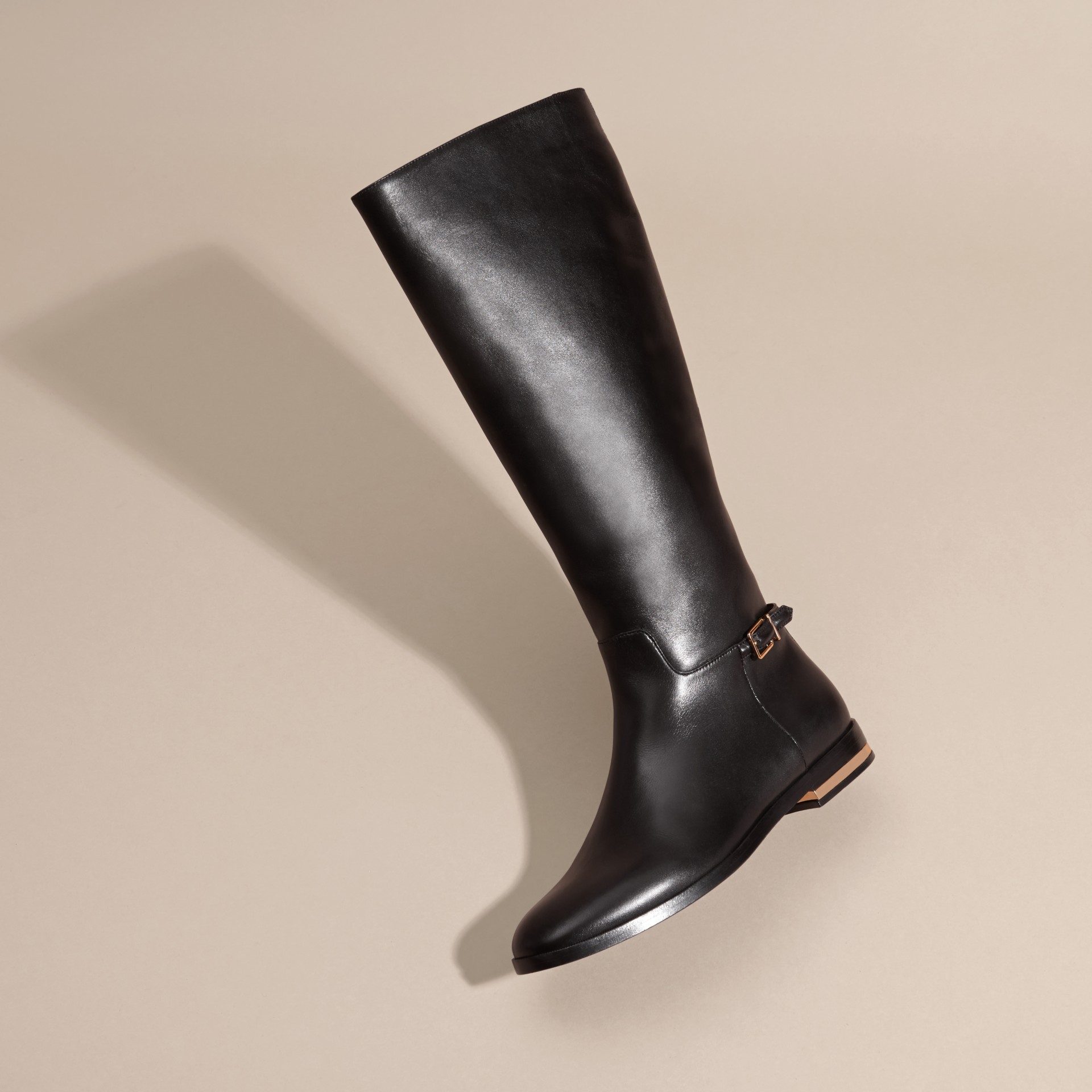 high knee riding boots