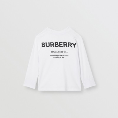 long sleeve burberry t shirt