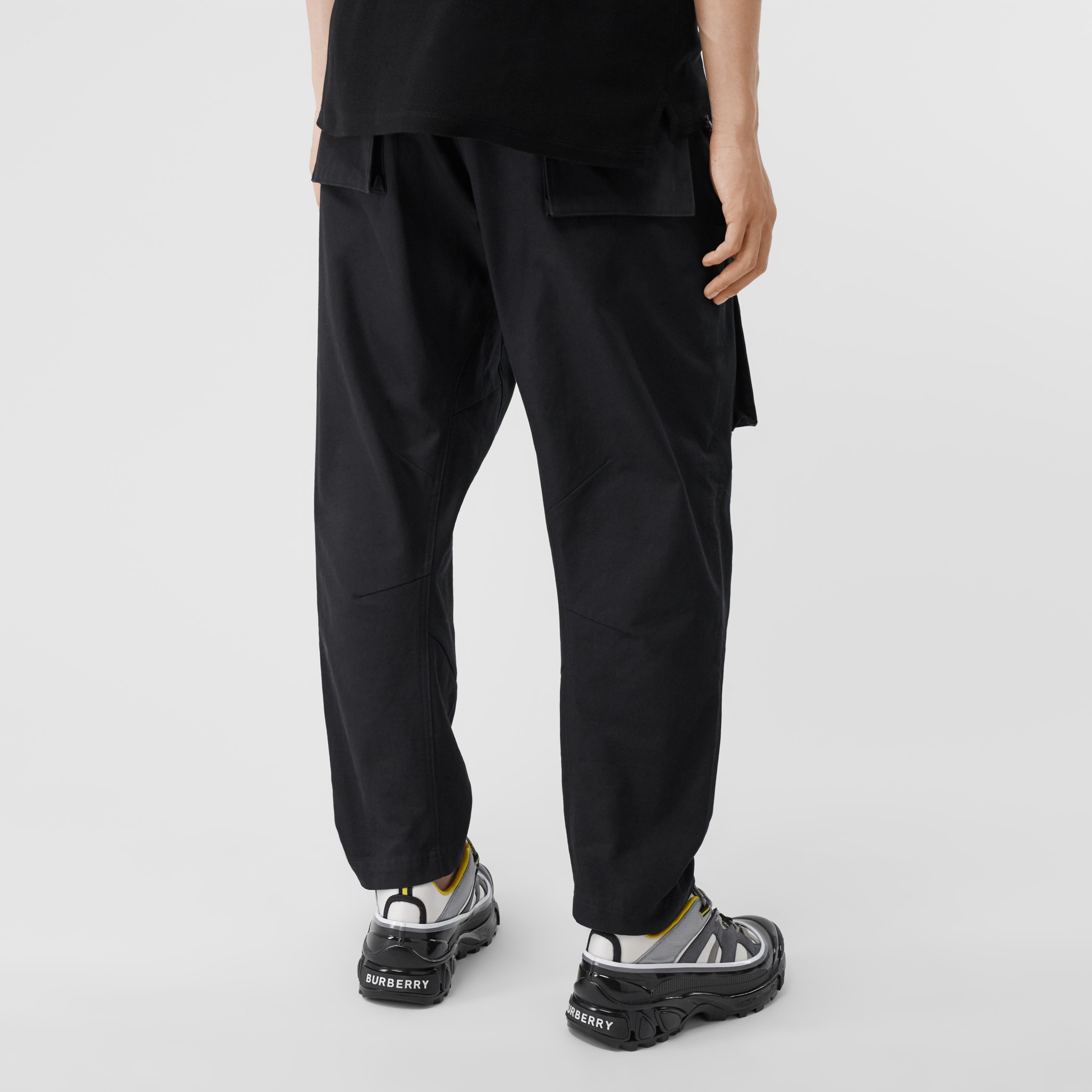 cotton cargo trousers