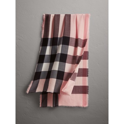 burberry cashmere pink scarf