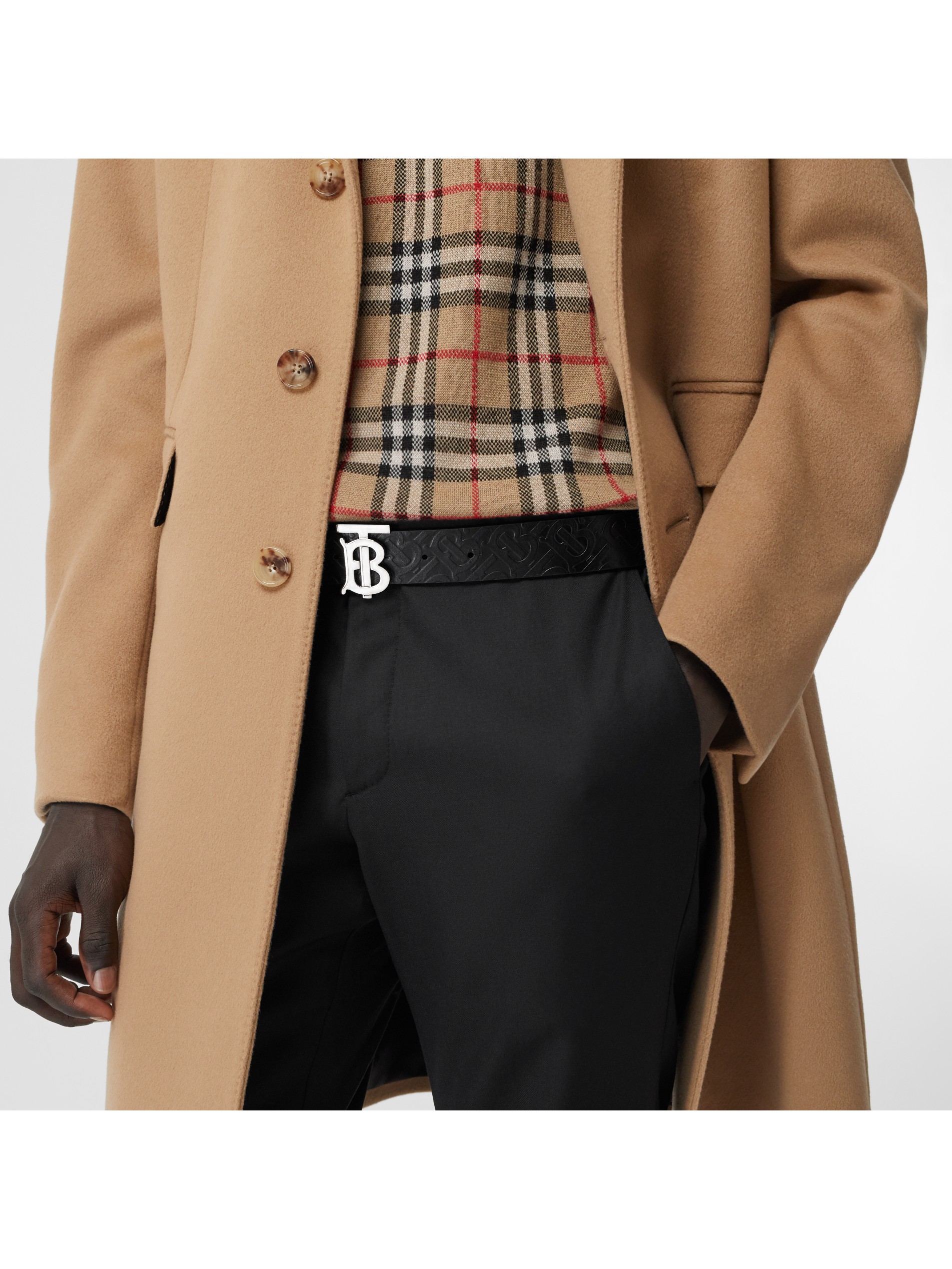 专属标识图案皮革腰带 产品图片21