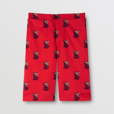 burberry monogram shorts