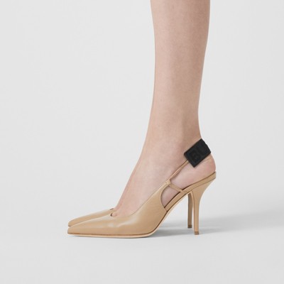 burberry slingback shoes