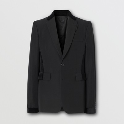 burberry black blazer