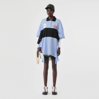 womens burberry polo dress