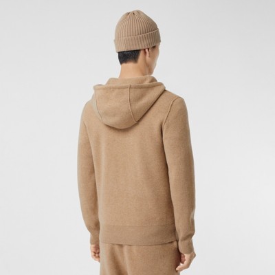 cashmere hooded top