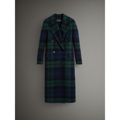 burberry plaid coat