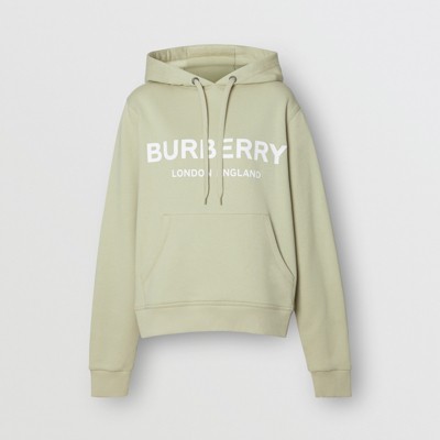 burberry hoodie womens green