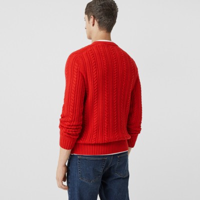 burberry cashmere sweater men