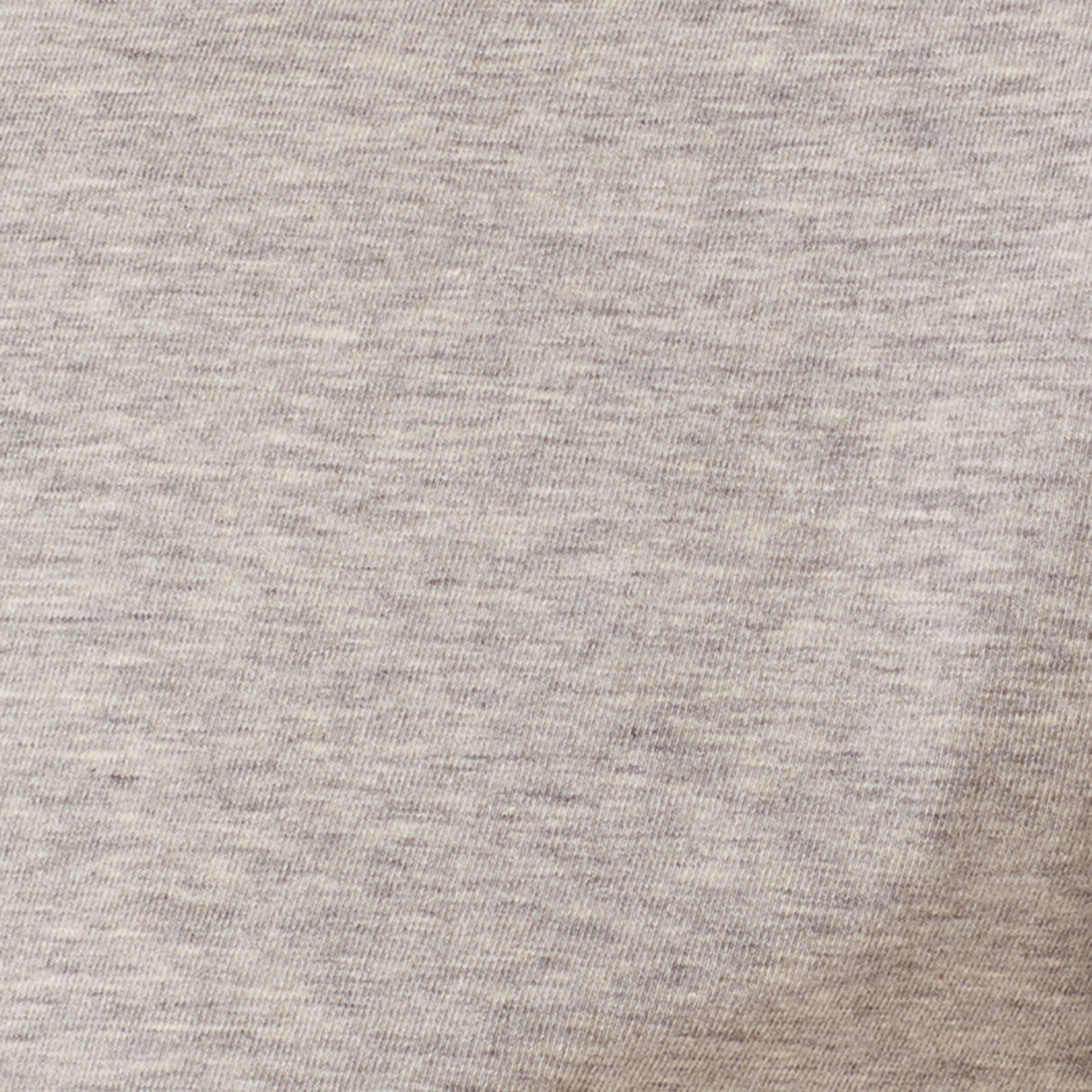 Check Cuff Stretch Cotton T-Shirt Pale Grey Melange | Burberry