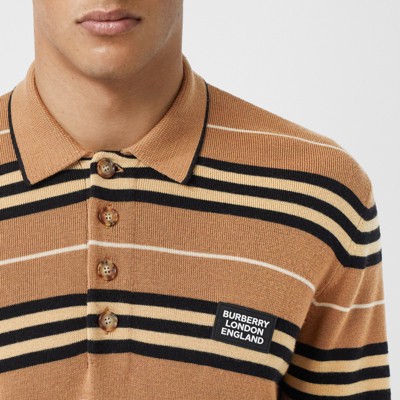 burberry polo brown