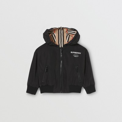 hooded burberry jacket