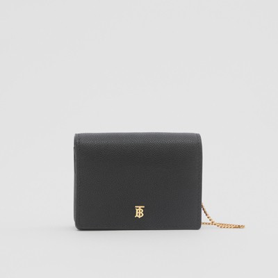burberry grainy leather card case