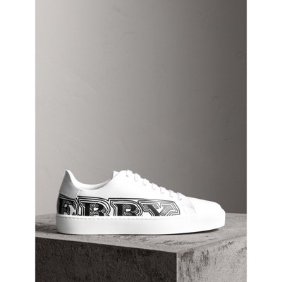 burberry shoes womens white