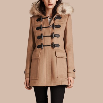 duffle coat burberry femme