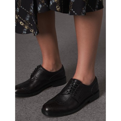 burberry oxford shoes women