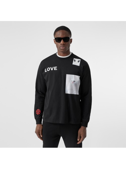 BURBERRY Long-sleeve Montage Pr